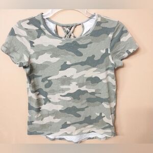 Old‎ navy camouflage shirt Large girls
